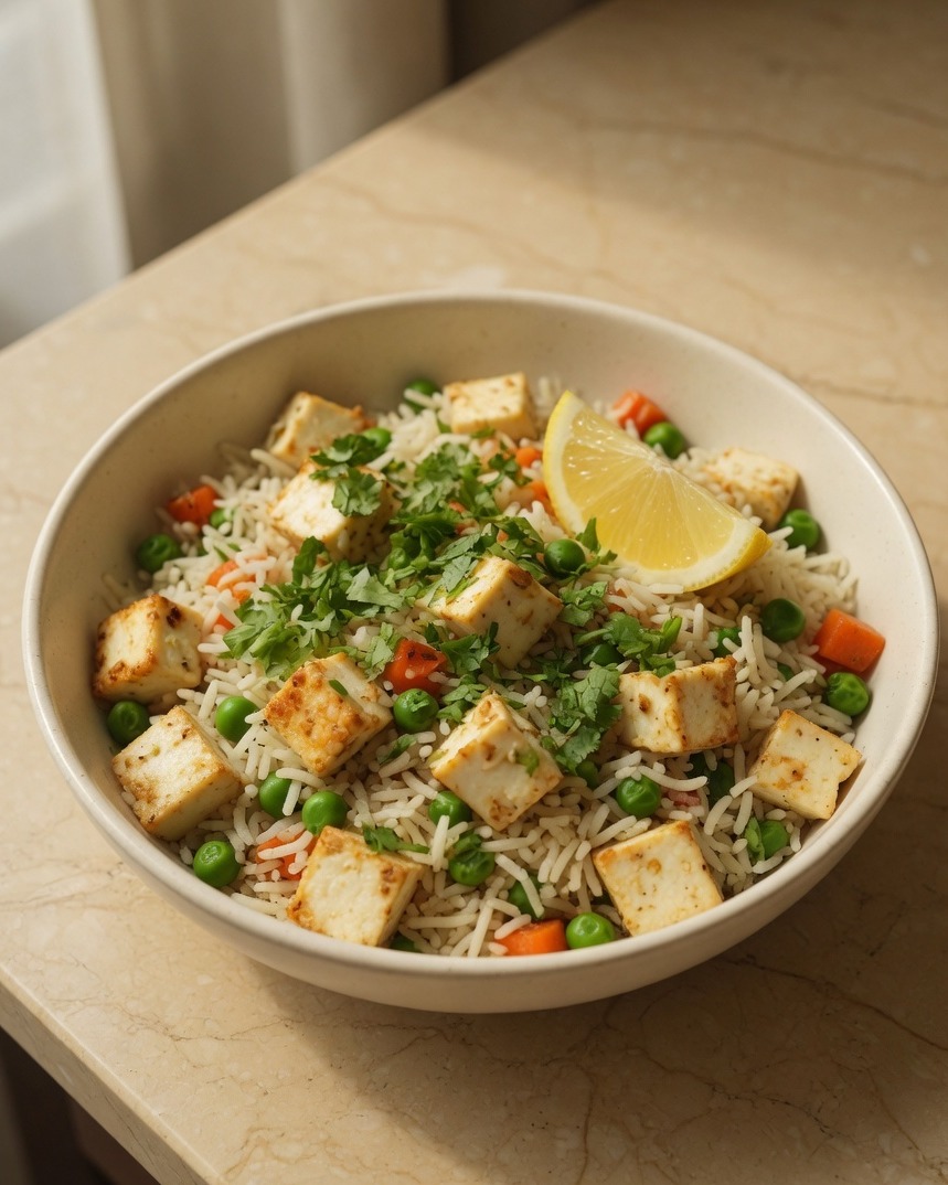 Paneer Pulao Bowl, this week's Thursday bowl