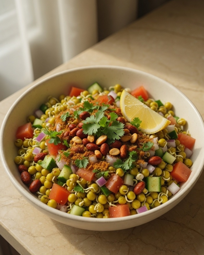 Moong & Peanut Chaat